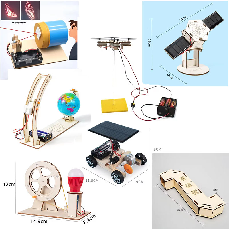 Science Diy Model - Kids DIY Science Toys Educational Scientific