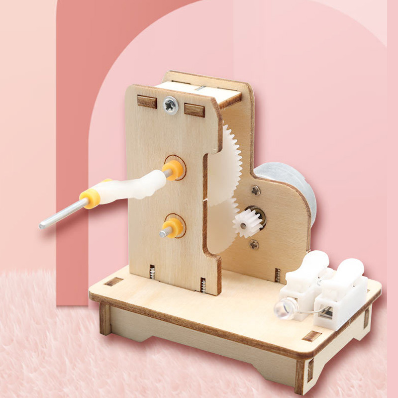 Science Diy Model - DIY Mini Hand Generator DIY Science