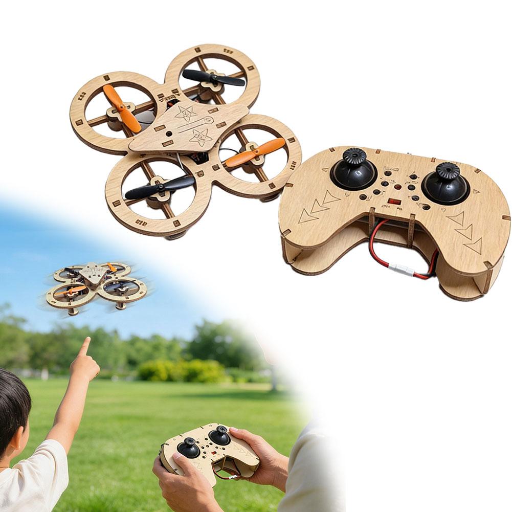 DIY Wooden RC Drone Quadcopter - Science Diy Model review and price
