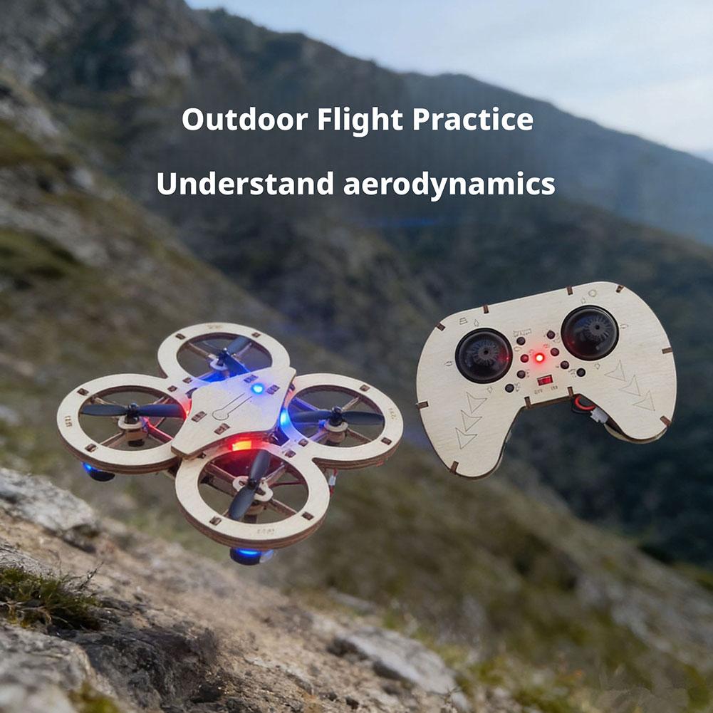 DIY Wooden RC Drone Quadcopter - Science Diy Model review and price